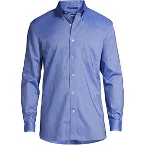 Lands End Traditional Fit Supima No Iron Oxford